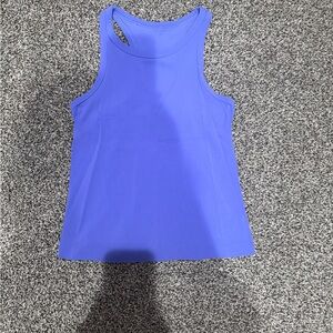 Lululemon Align Racerback waist length tank, size 6 in purple.